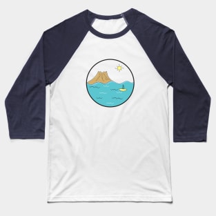 Island Atmosphere Baseball T-Shirt